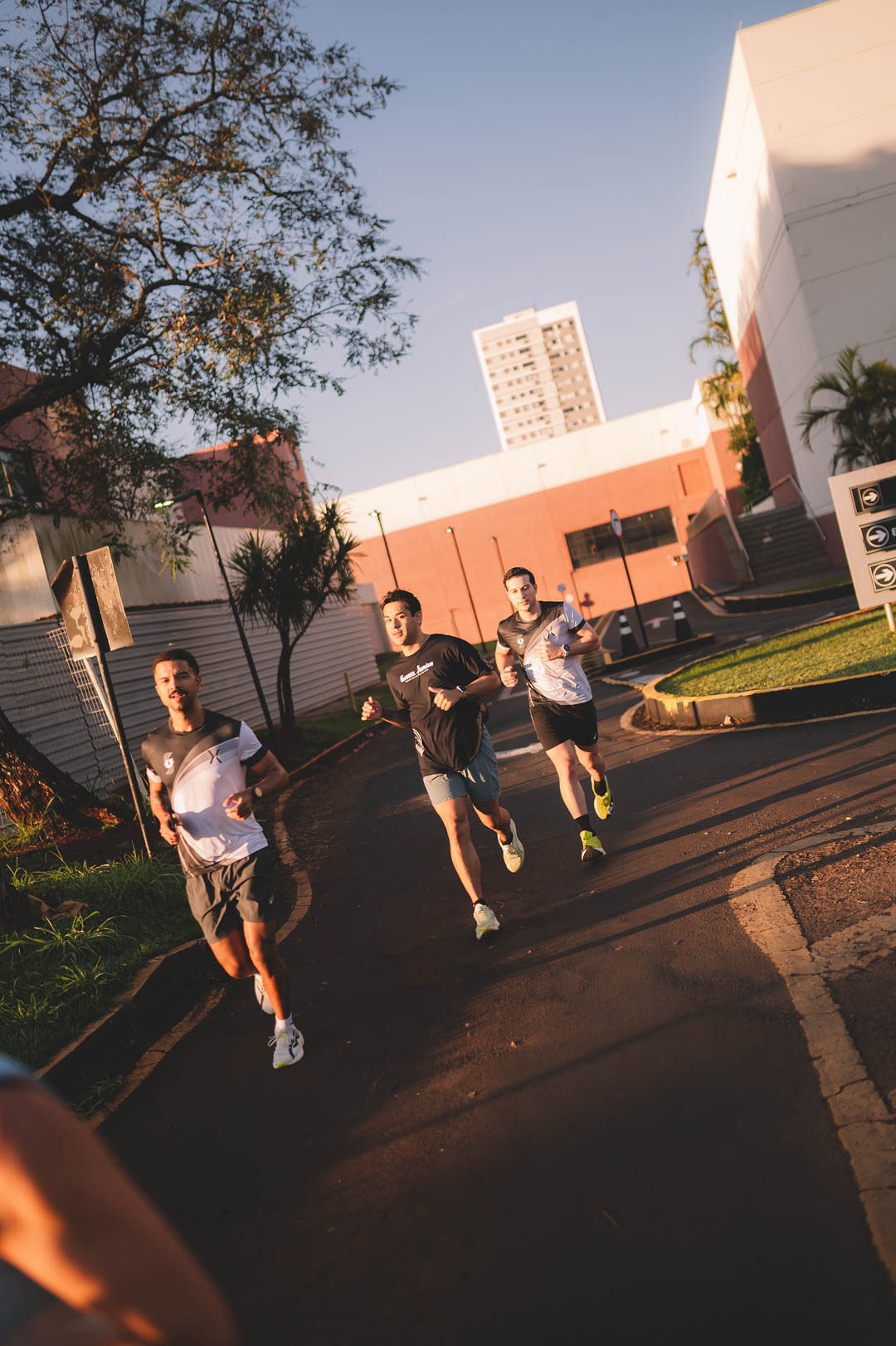 Atleta GJ em treino